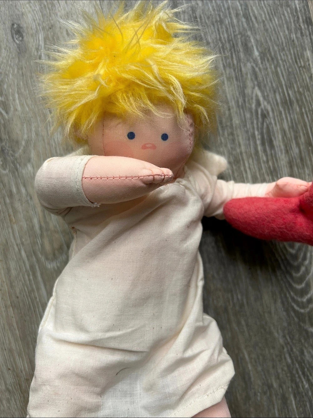OOAK handmade Cloth Angel Doll Pookie by Donna Jensen